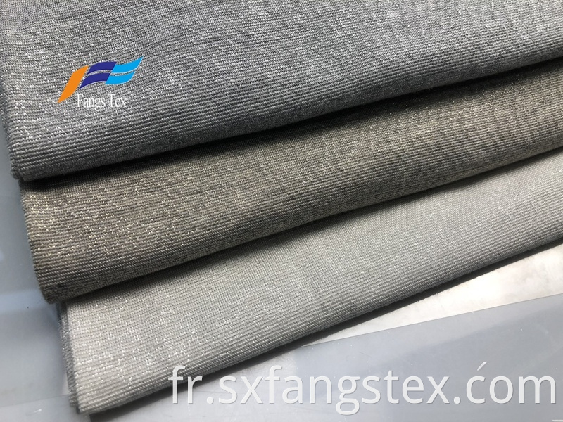Lurex Nylon Knitted Polyester Spandex Shiny Lycra Fabric 5